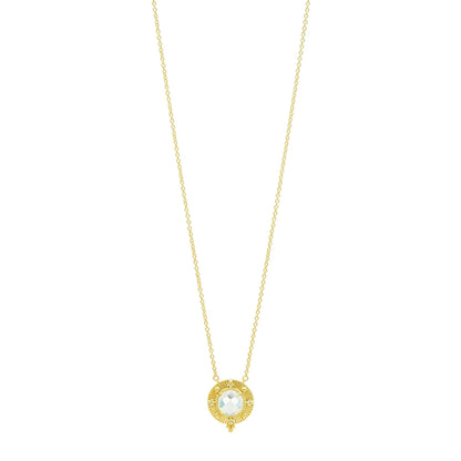 Amazonian Allure Single Stone Pendant Necklace - FREIDA ROTHMAN