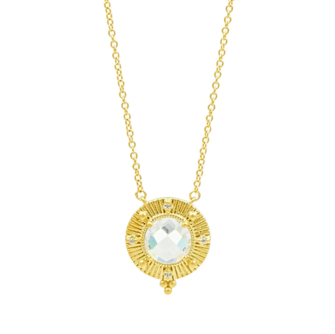 Amazonian Allure Single Stone Pendant Necklace - FREIDA ROTHMAN
