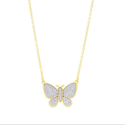 Butterflies in Bloom Pendant Necklace - FREIDA ROTHMAN