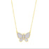 Butterflies in Bloom Pendant Necklace - FREIDA ROTHMAN
