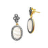 GoldBlackMotherofPearl Touch of Color Earrings Brooklyn Coast EARRING