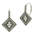 Industrial Finish 4 Point Lever Back Earring - FREIDA ROTHMAN