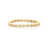 AllGold9 Bezel Pavé Stack Ring RINGS FOR STACKING RING