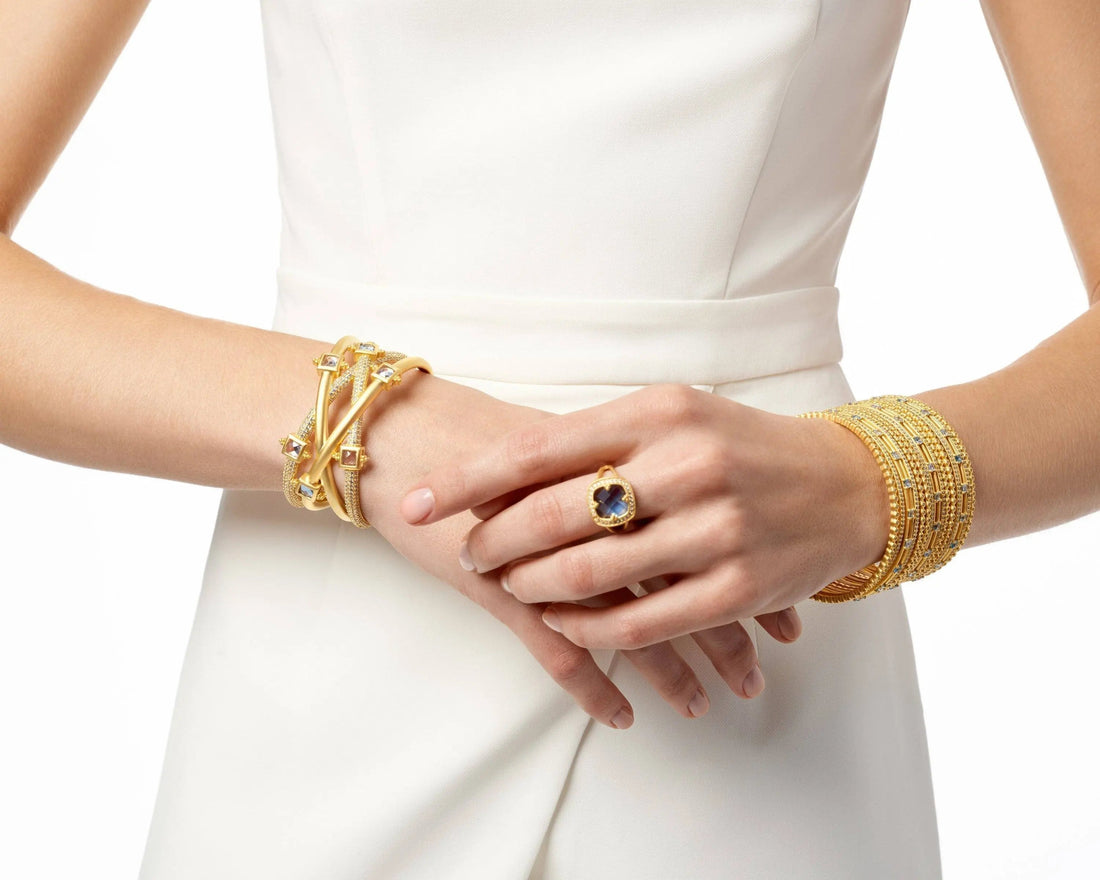 Ocean Azure Cocktail Ring