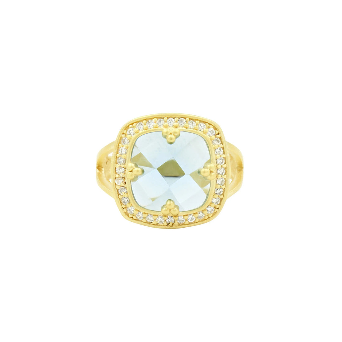 Ocean Azure Cocktail Ring
